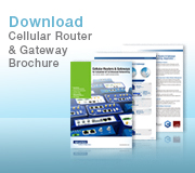Cellular Router Brochure Download Banner